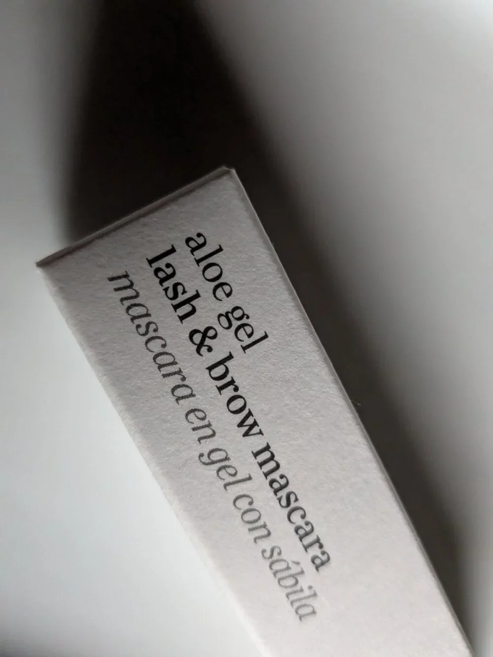 Ere Perez aloe gel lash & brow mascara a clear all-in-one mascara and brow gel